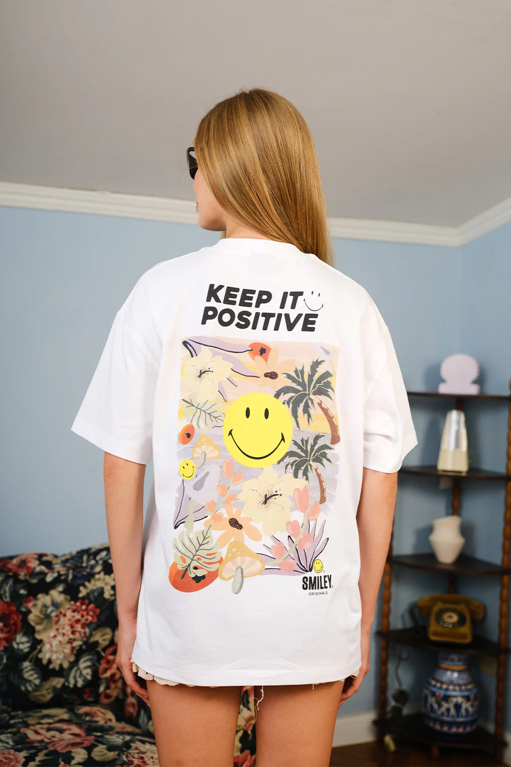 Keep It Positive Oversized T-shirt - Image 2