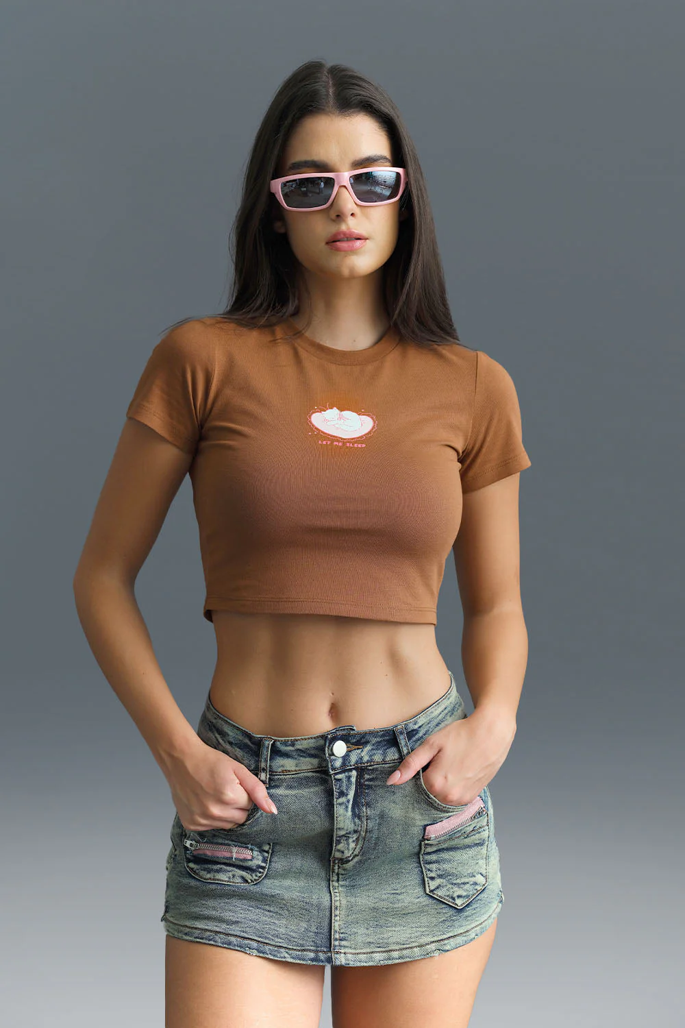 Let Me Sleep Baby Tee - Image 4