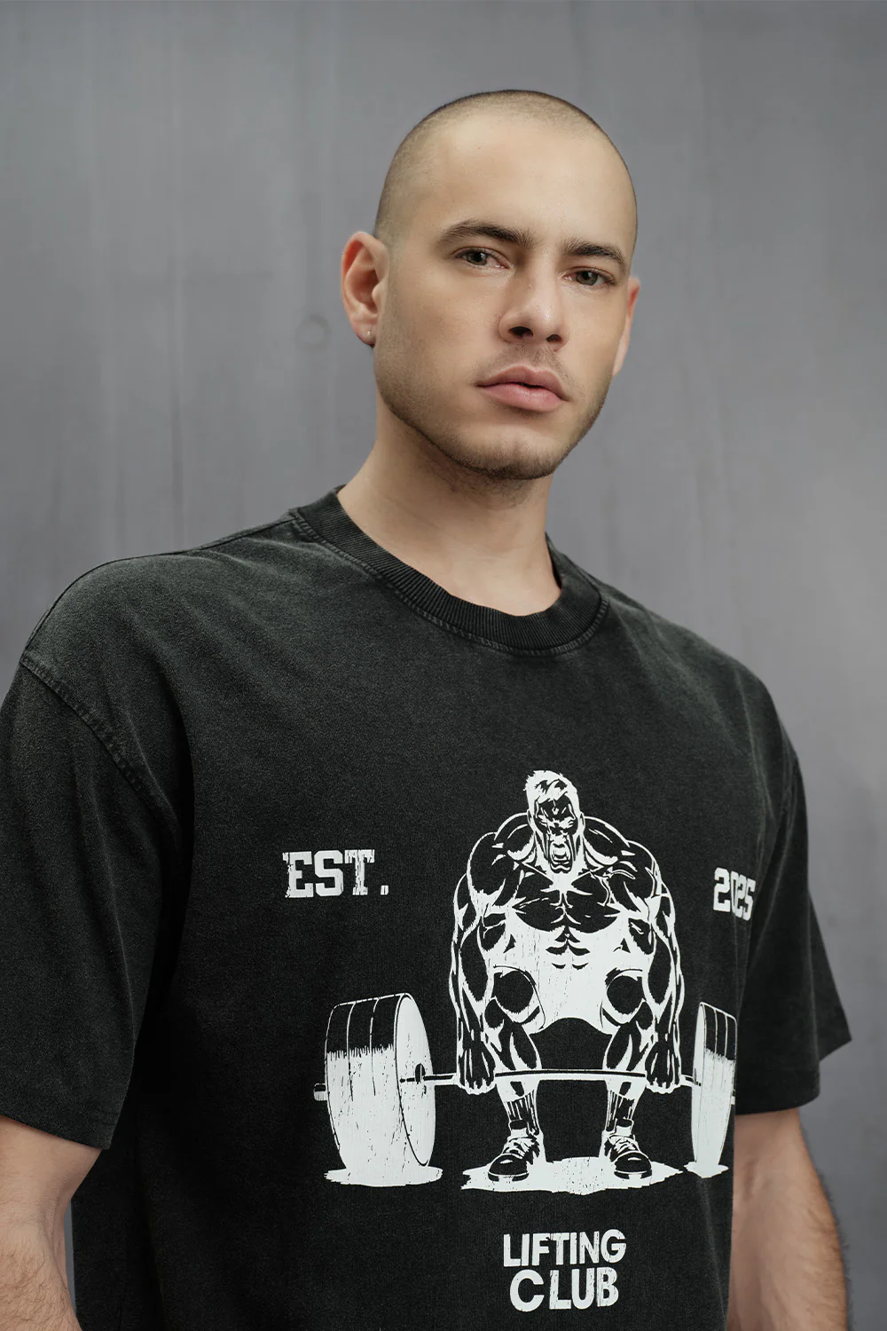 Lifting Club Oversized T-shirt - Image 4