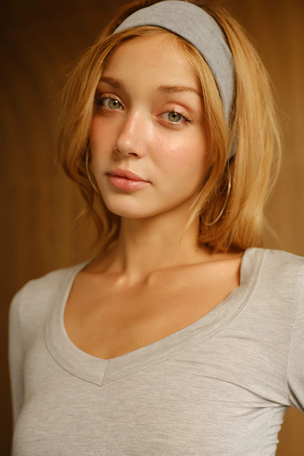 Light Grey Modal Long Sleeve Top - Image 5