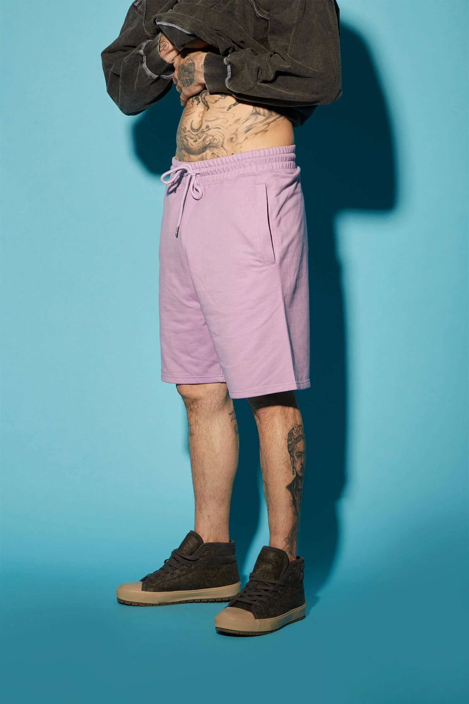 Lilac Bermuda Shorts - Image 4