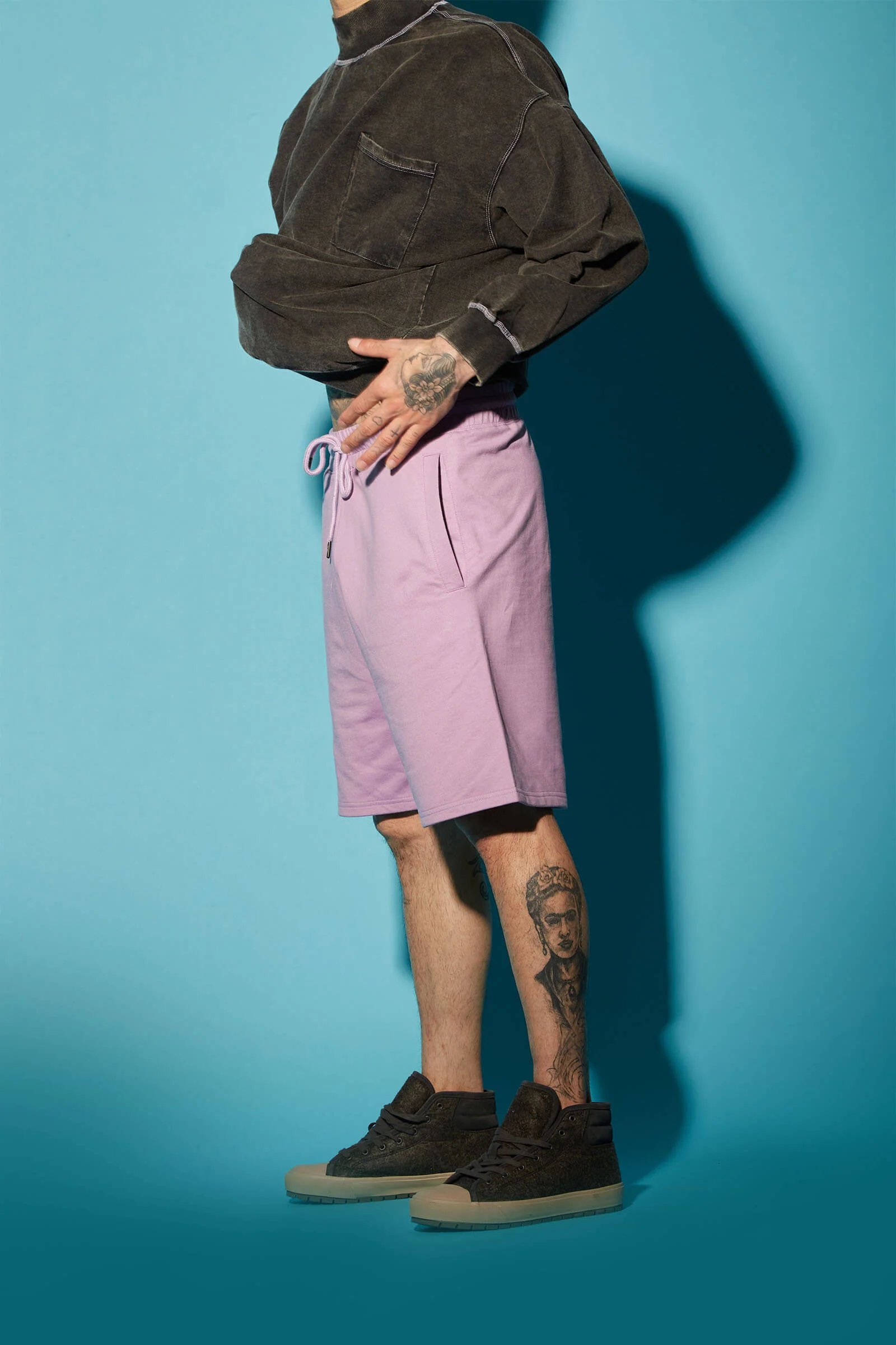 Lilac Bermuda Shorts - Image 5