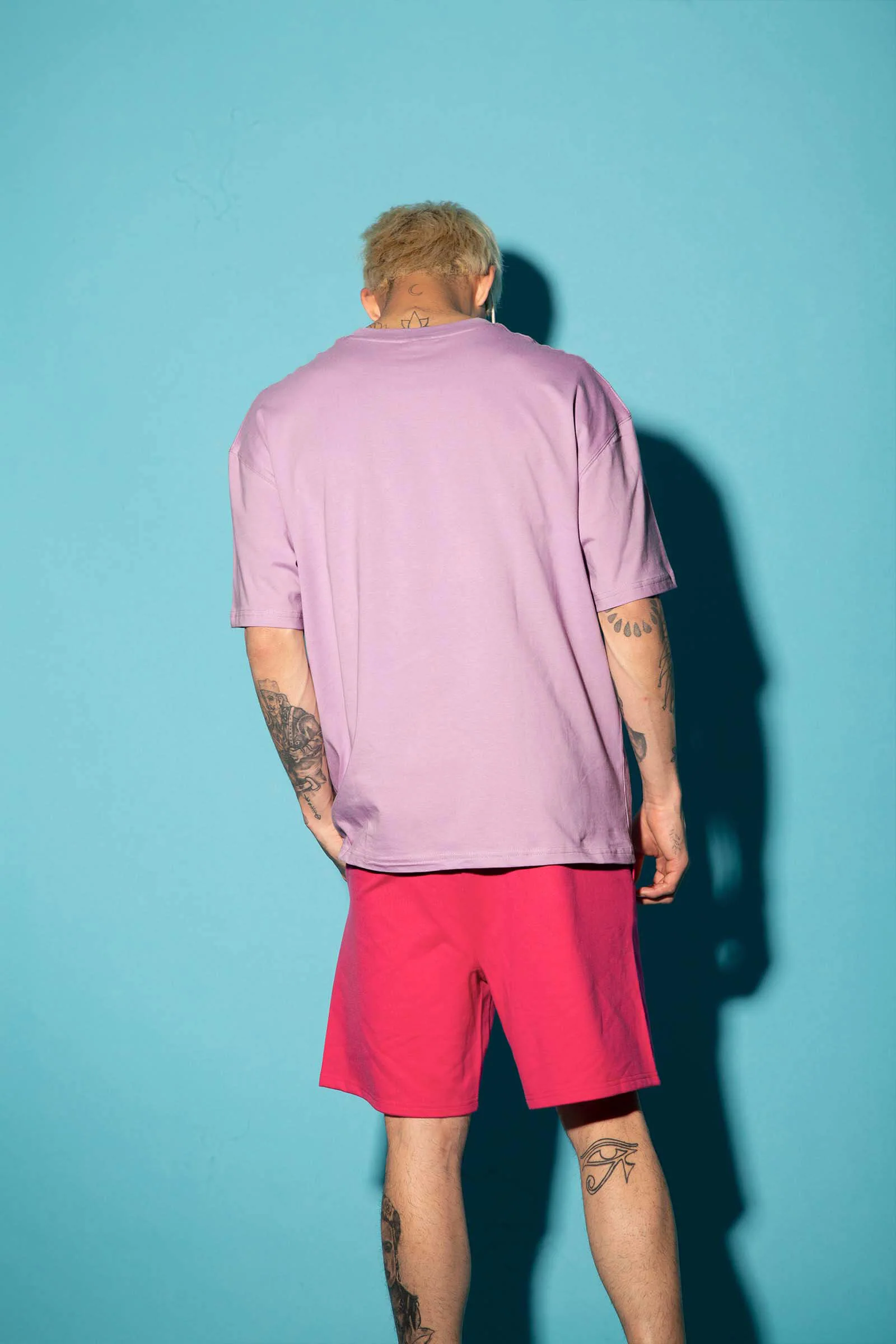 Lilac Wingman Oversized T-Shirt - Image 6