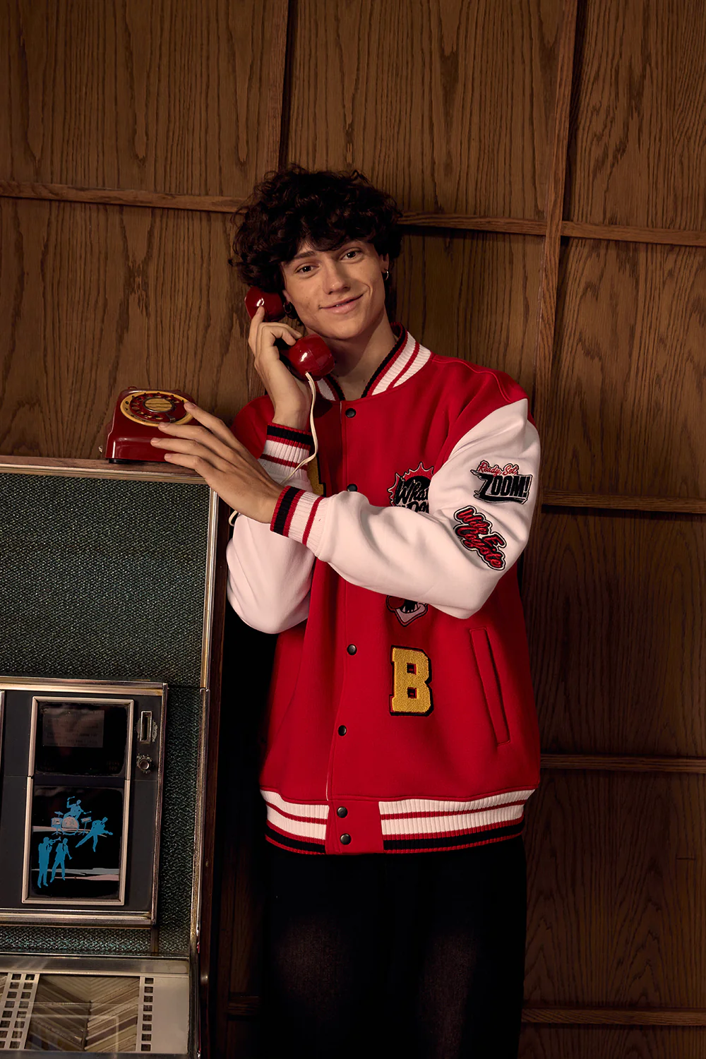 Looney Tunes Red Varsity Jacket - Image 6