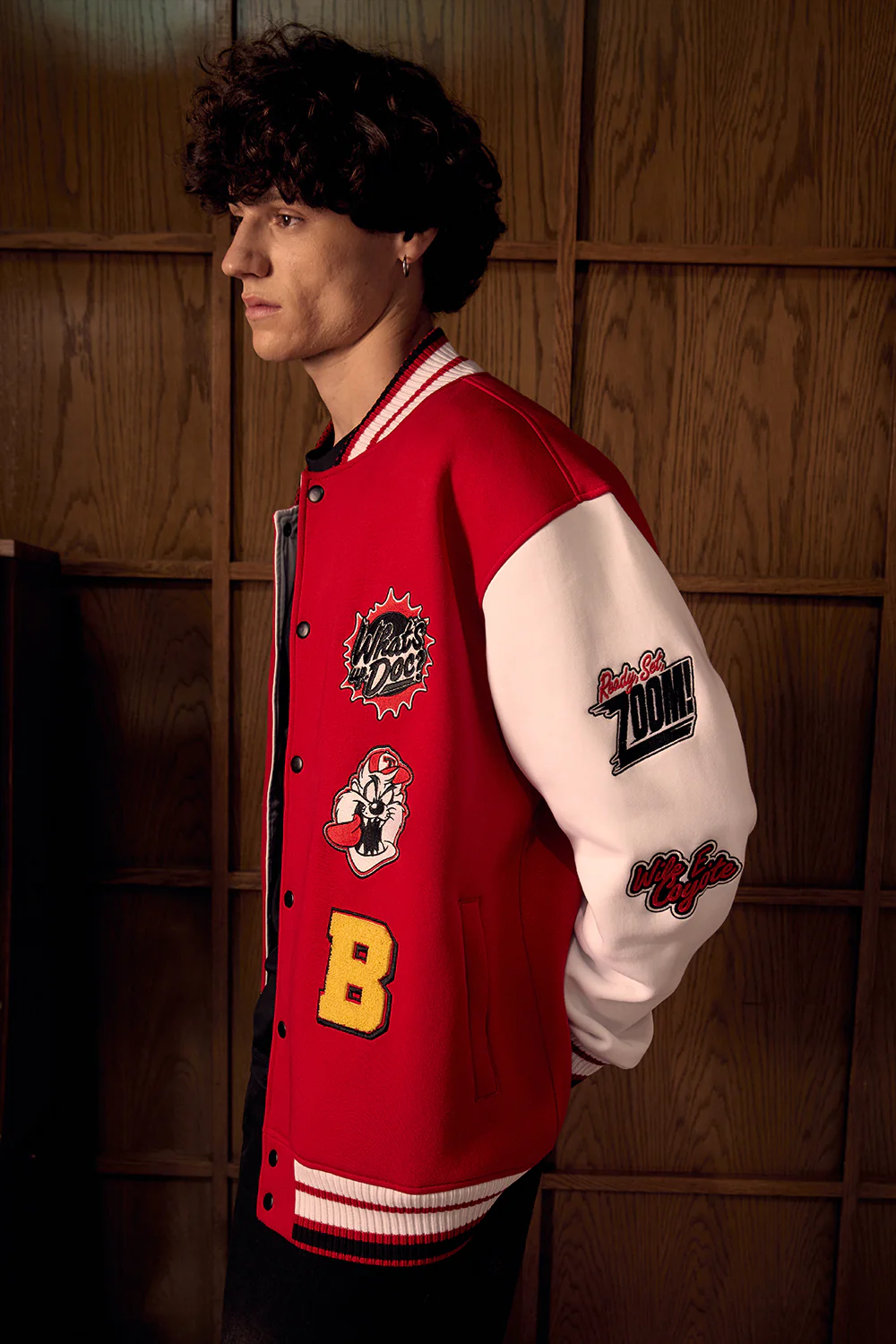 Looney Tunes Red Varsity Jacket - Image 8