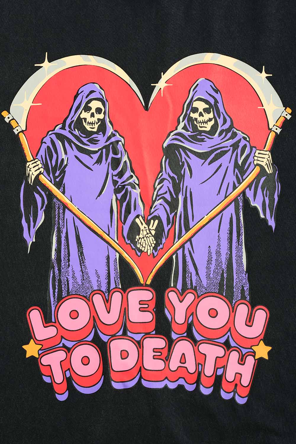 Love You To Death Oversized T-Shirt - Image 3