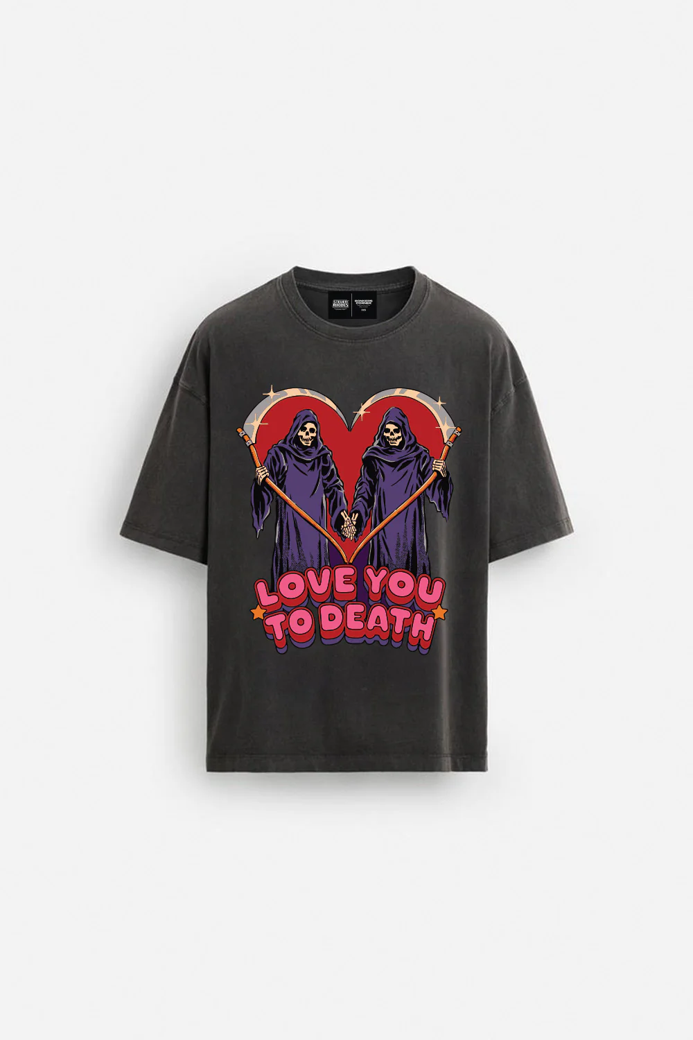 Love You To Death Oversized T-Shirt - Image 6