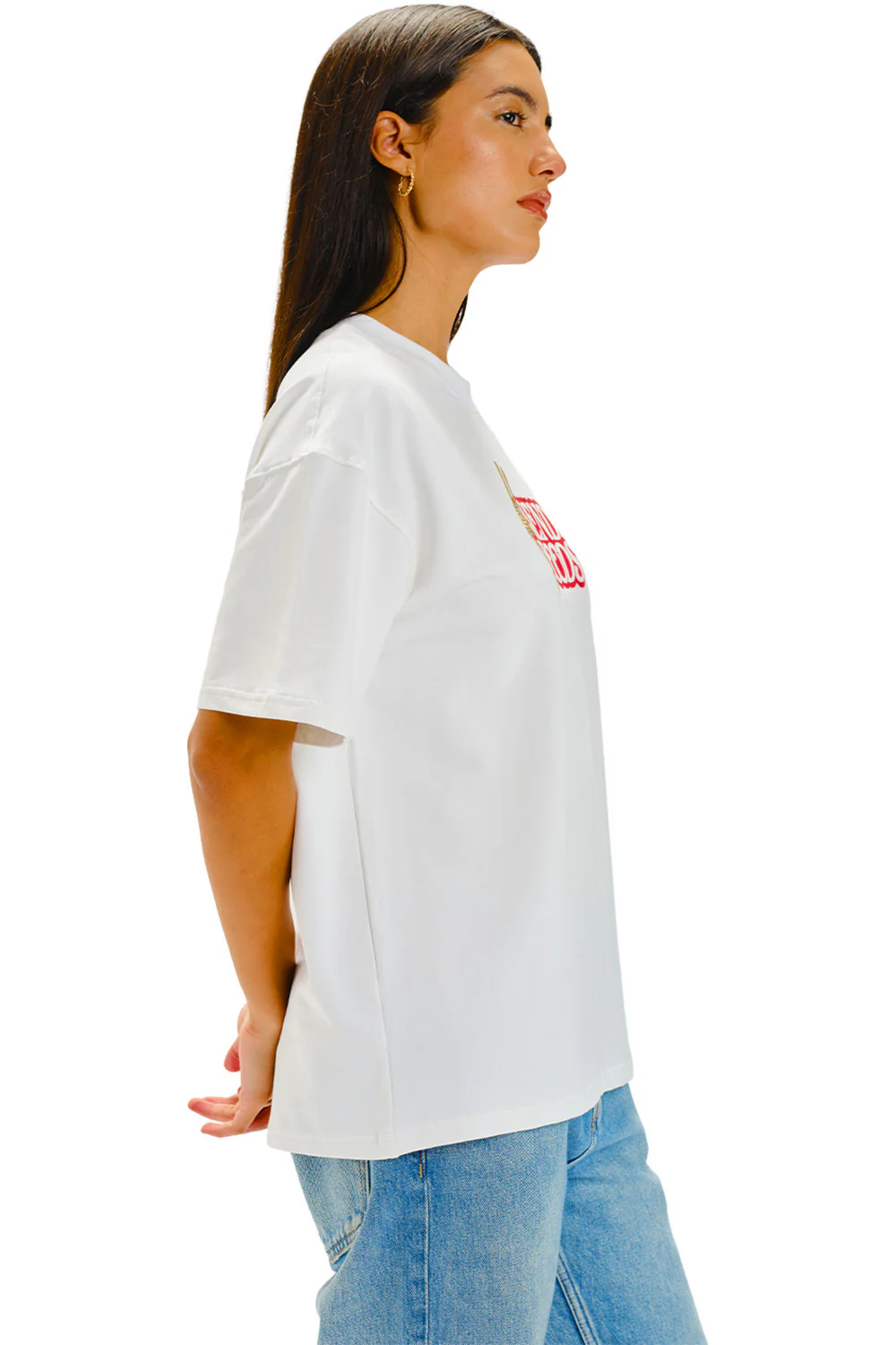Lowkey Slurpin Oversized T-shirt - Image 5