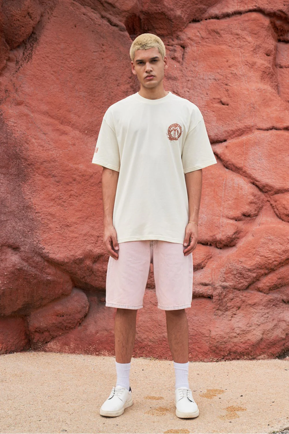 Mandalorian Off White Oversized T-shirt - Image 5