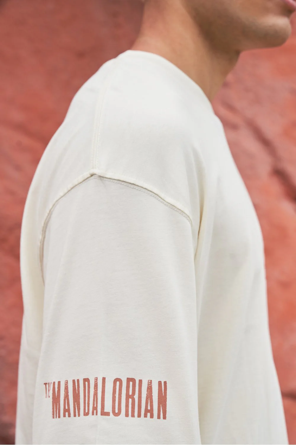 Mandalorian Off White Oversized T-shirt - Image 6