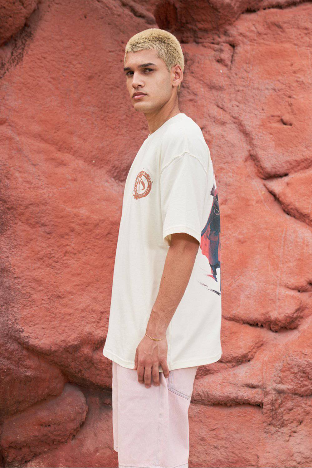 Mandalorian Off White Oversized T-shirt - Image 7