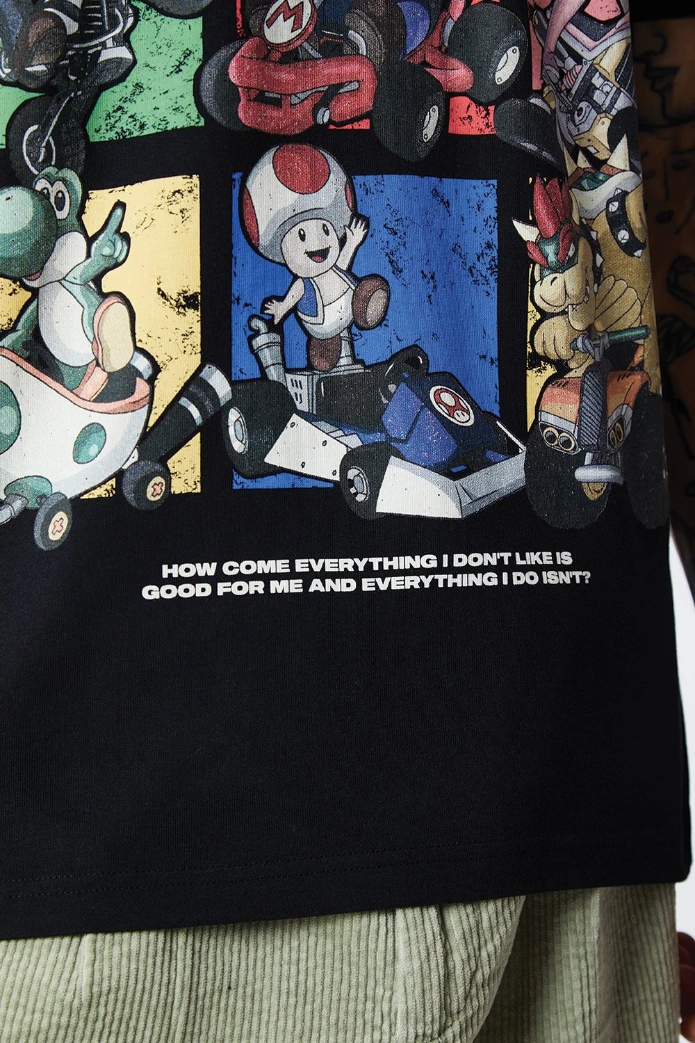 Mario Gang Oversized T-shirt - Image 5