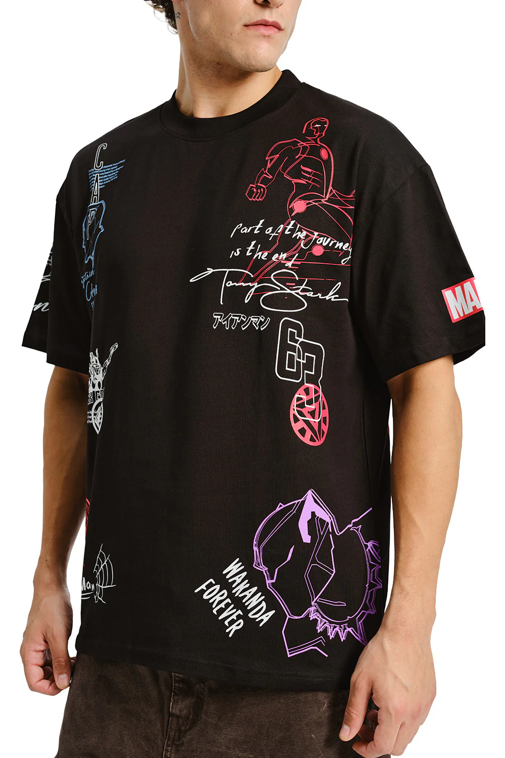 Marvel Assemble Oversized T-shirt - Image 5