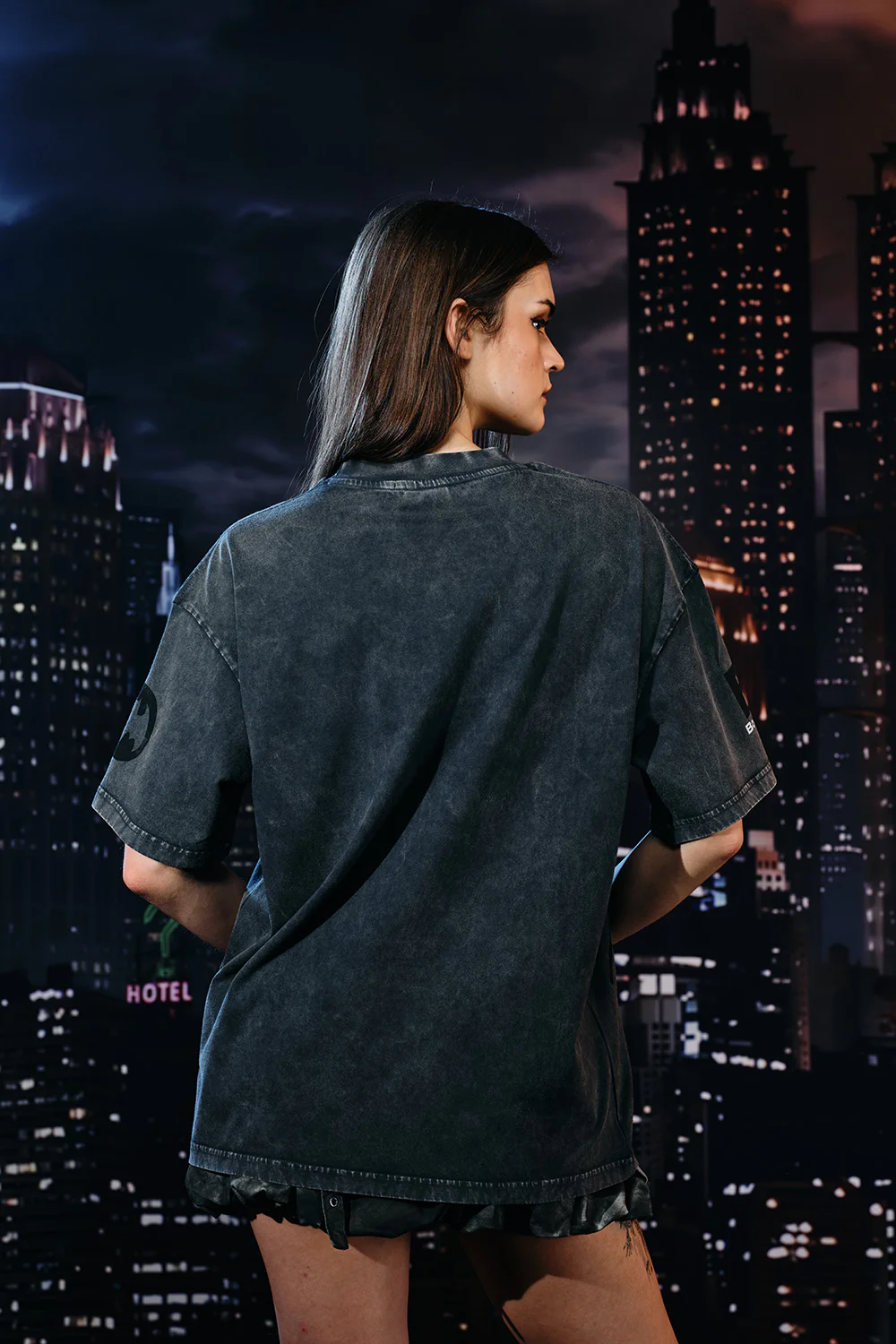 Masked Vigilante Oversized T-shirt - Image 13