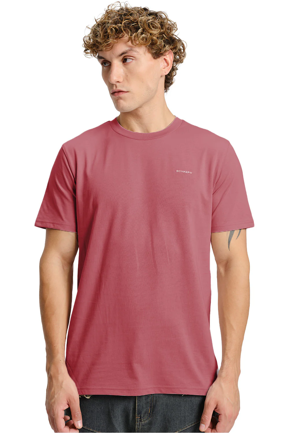 Mauve Mist Supima Regular Fit T-shirt - Image 3