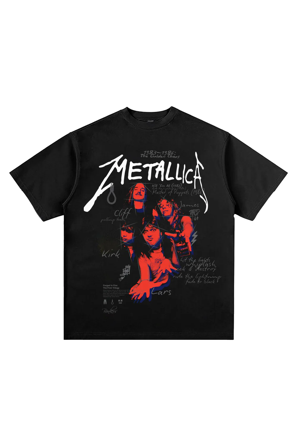 Metallica Kill 'Em All Oversized T-shirt - Image 6