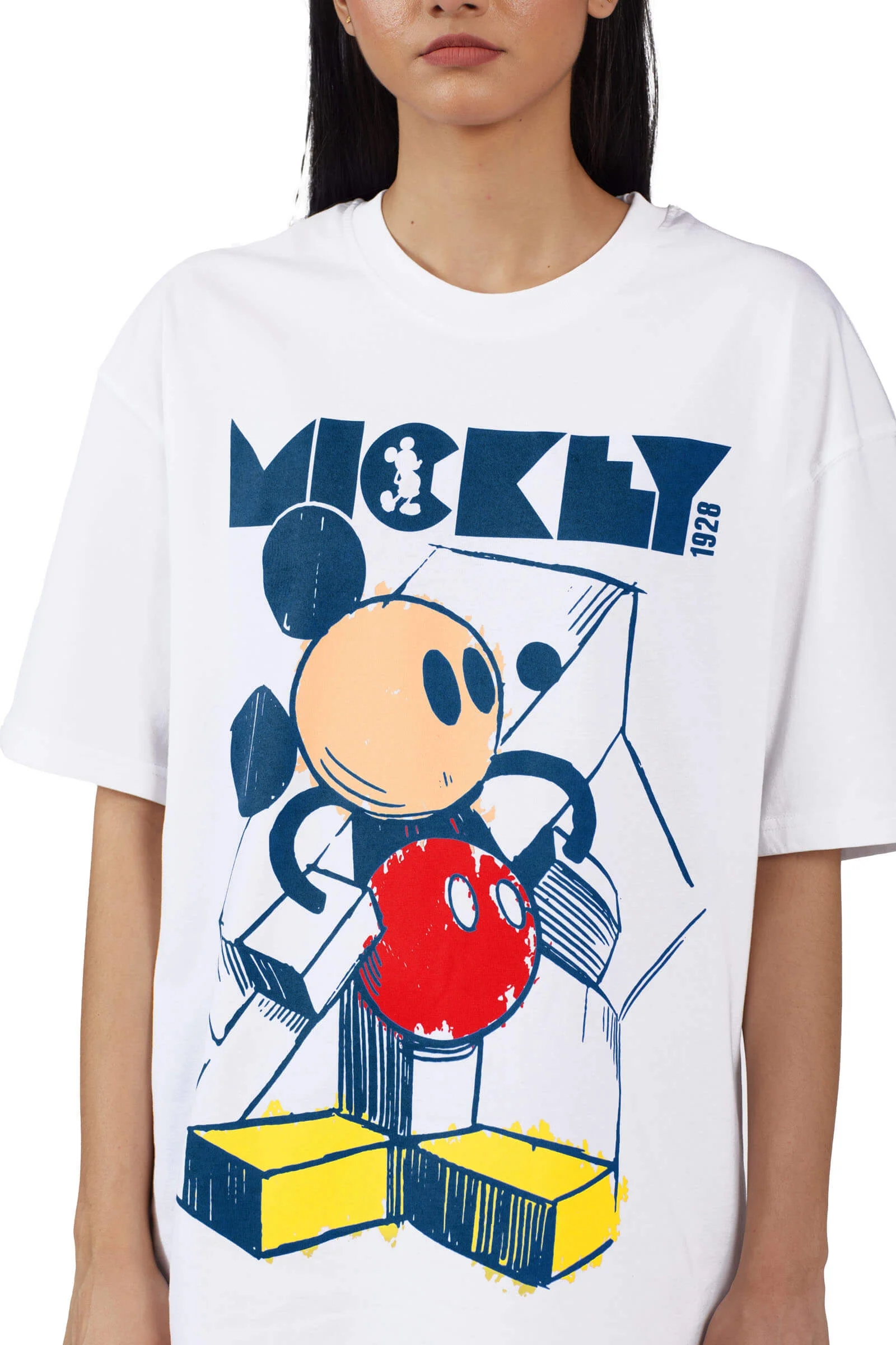 Mickey Scribble Oversized T-shirt - Image 2