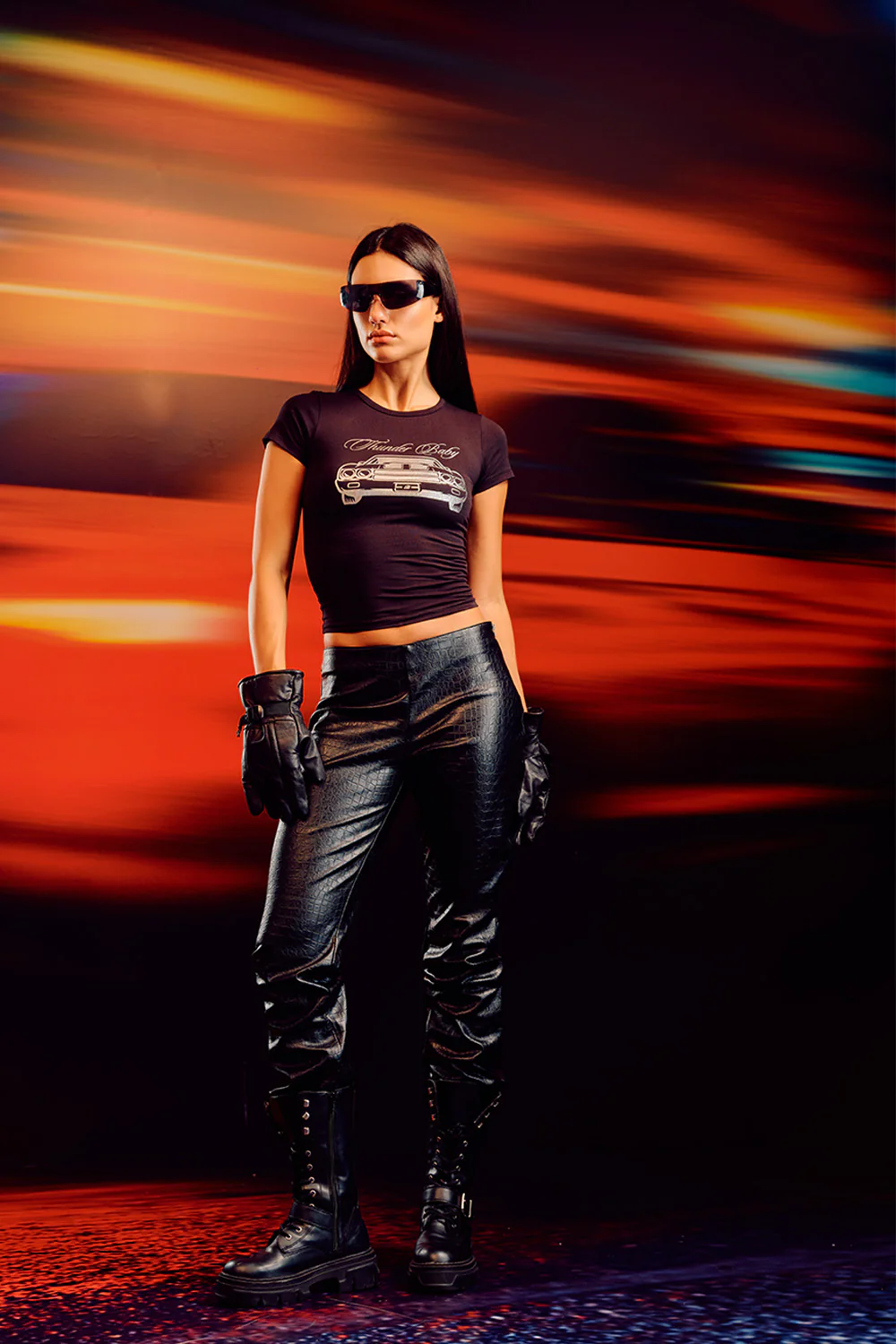 Midnight Thunder Baby Tee - Image 2