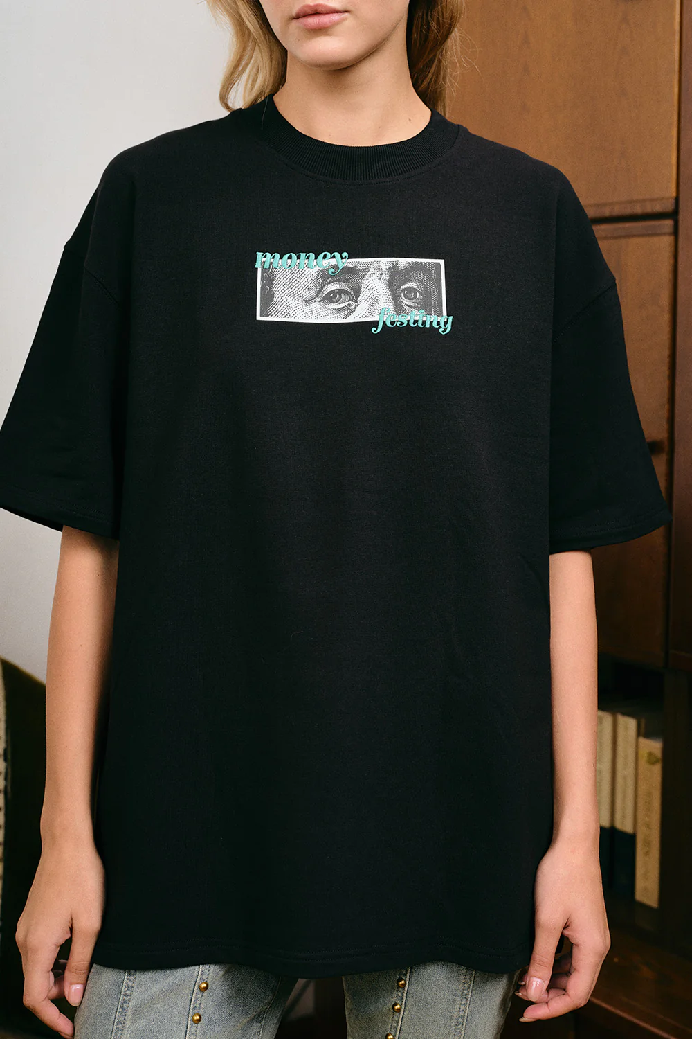 Money Festing Oversized T-Shirt - Image 3
