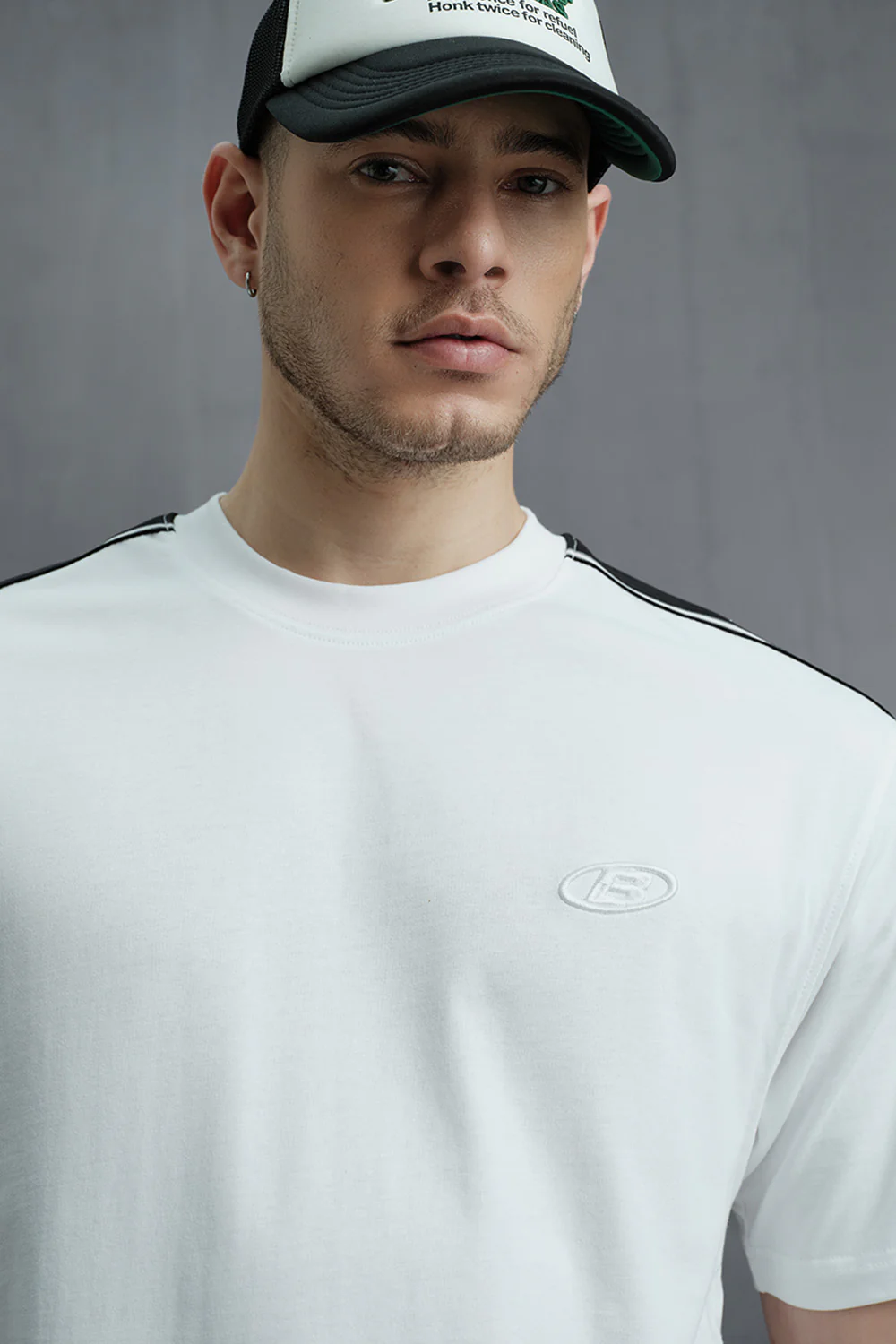 Monostripe Oversized T-Shirt - Image 4