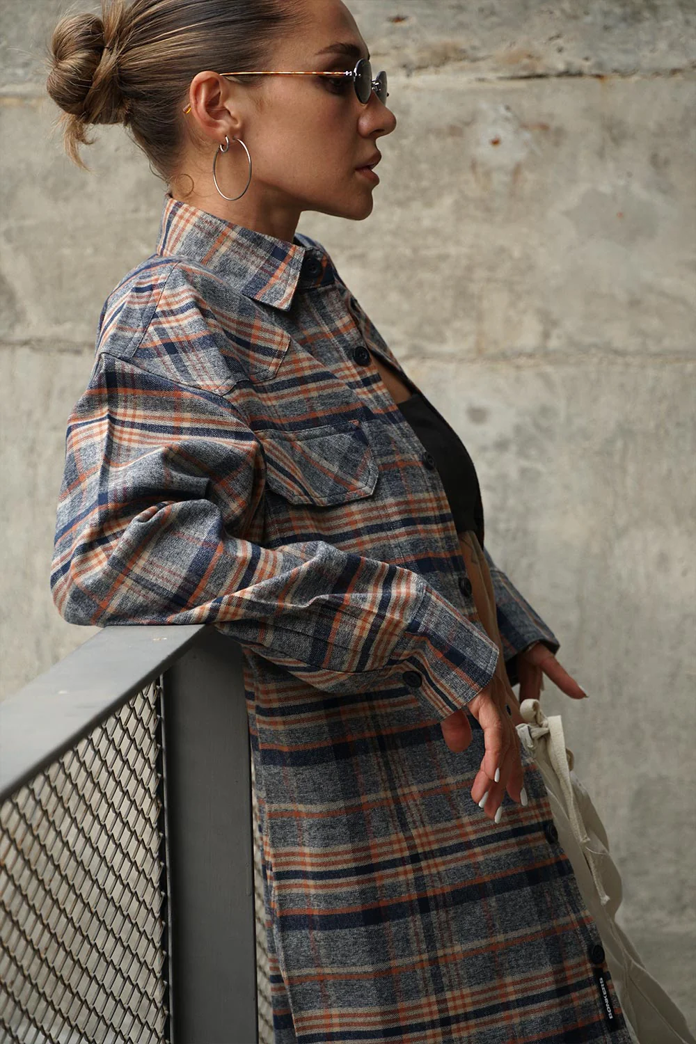 Multi Colour Oversized Shirt - Image 5