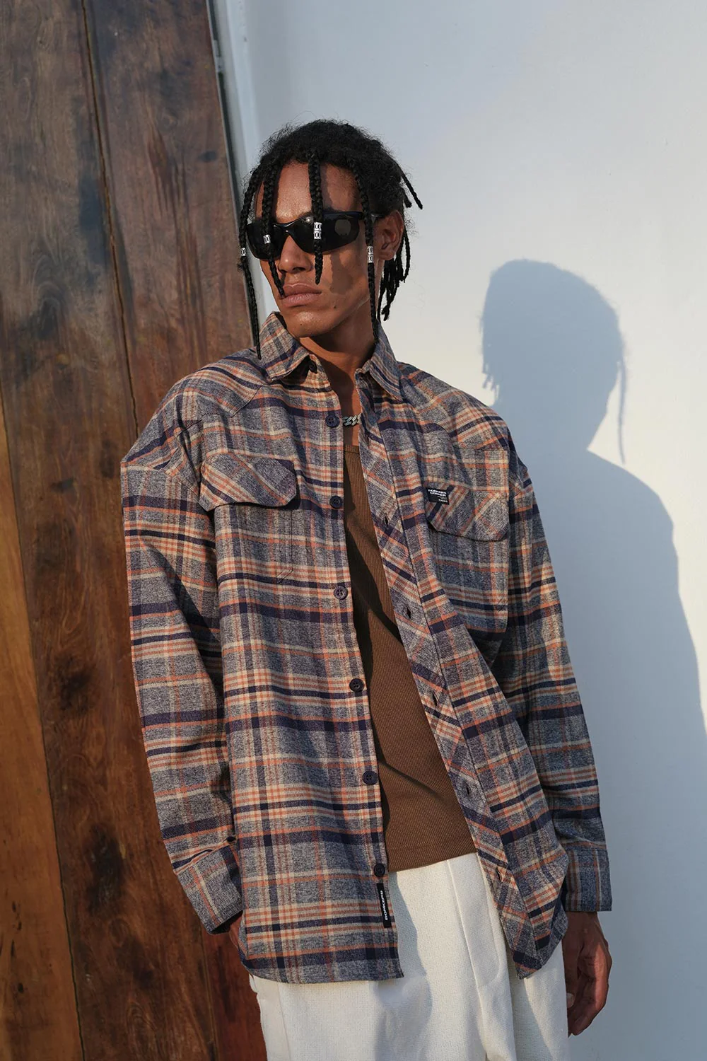 Multi Colour Oversized Shirt - Image 3