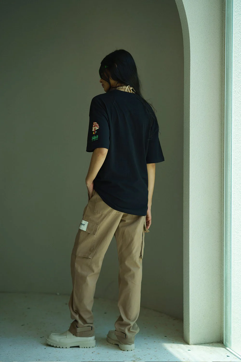 Mystical Mushroom Oversized T-shirt - Image 5
