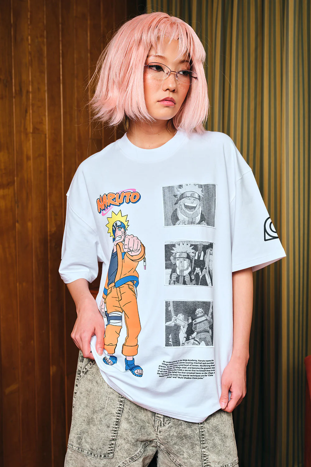 Naruto Manga Origins Oversized T-shirt - Image 3