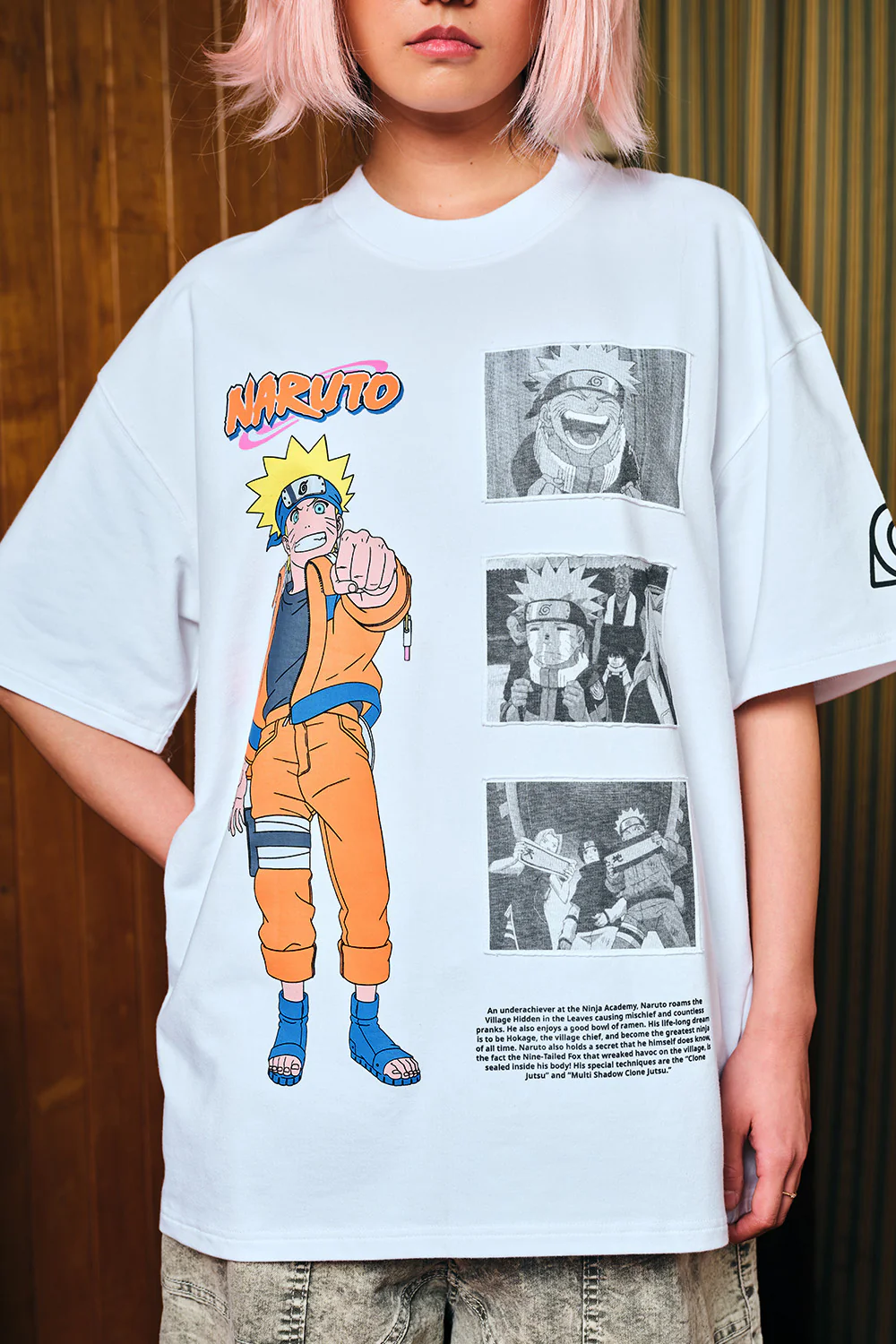 Naruto Manga Origins Oversized T-shirt - Image 4