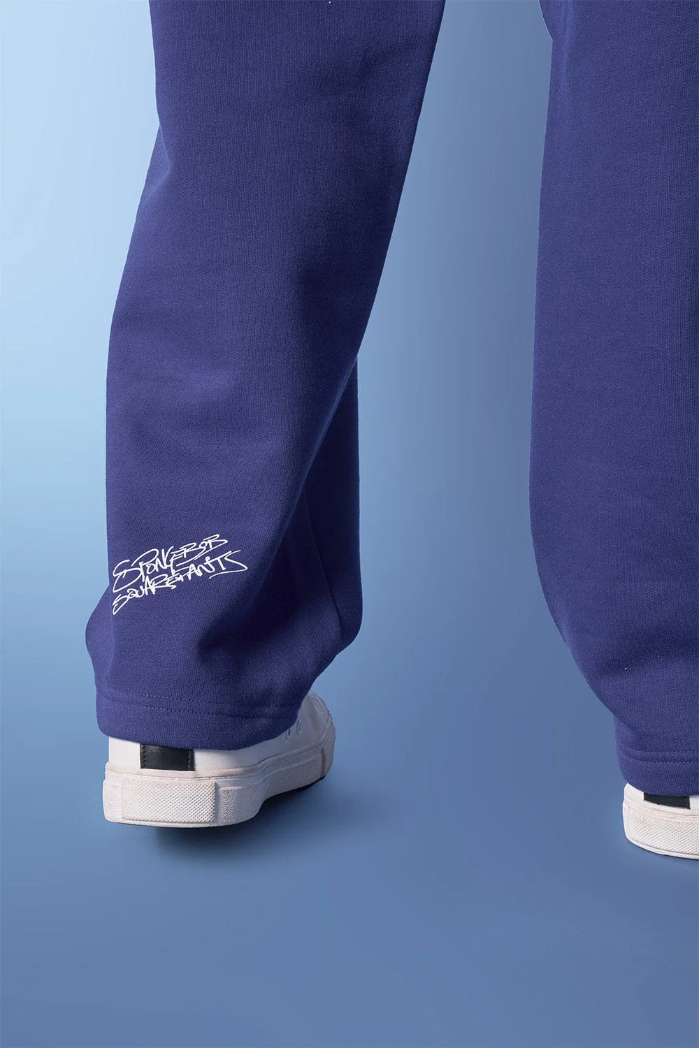 Navy blue SpongeBob Joggers - Image 5