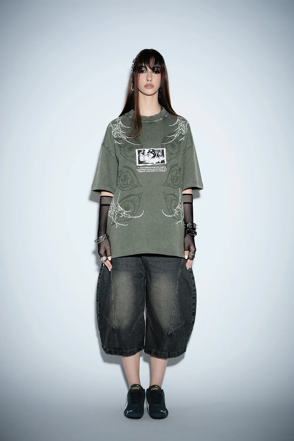 Nezuko's Curse Oversized T-shirt - Image 2