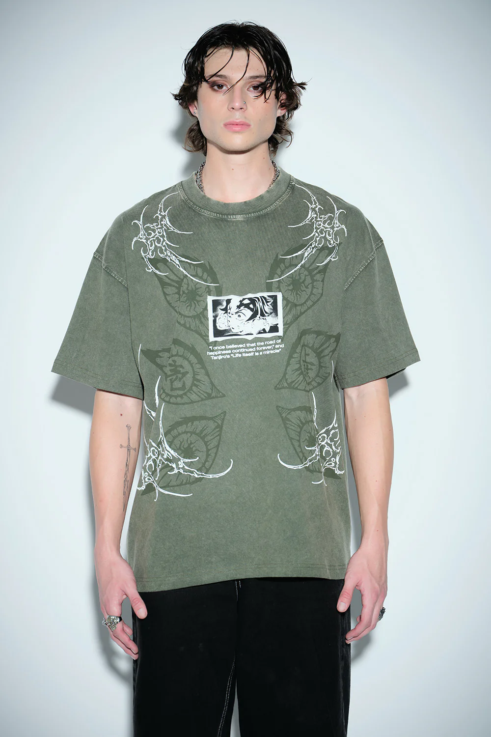 Nezuko's Curse Oversized T-shirt - Image 4