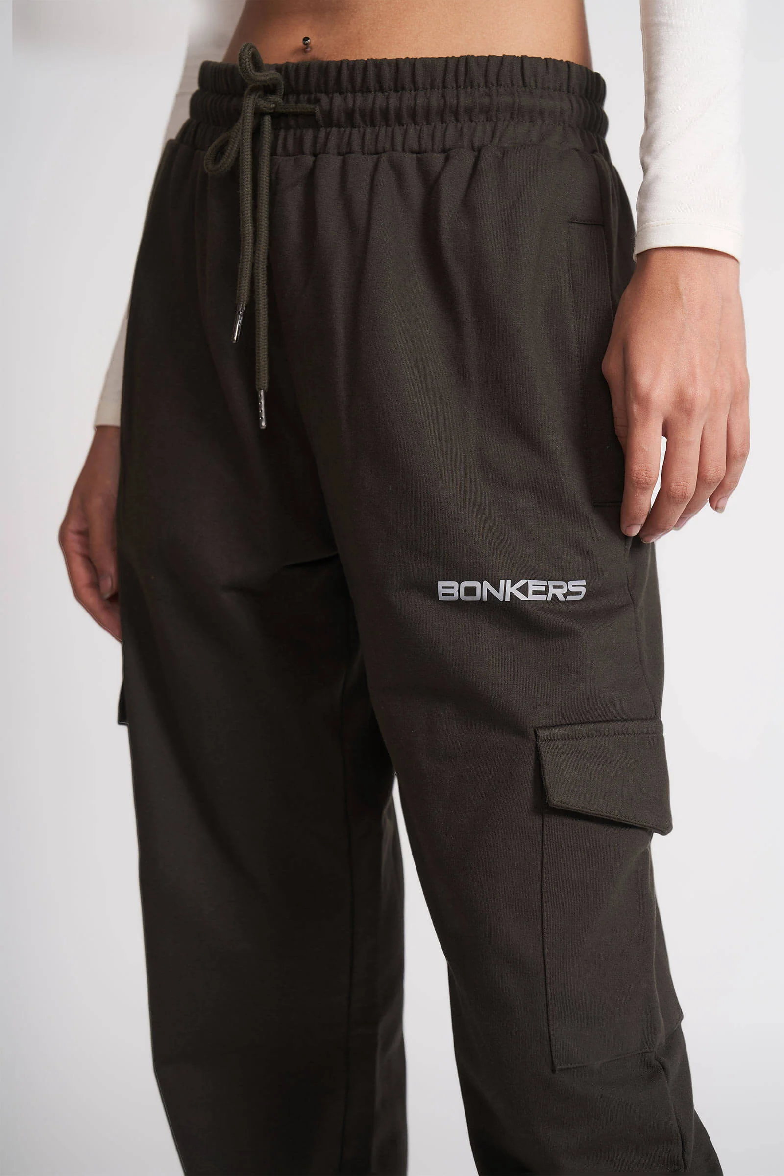 Olive Cargo Pants - Image 3