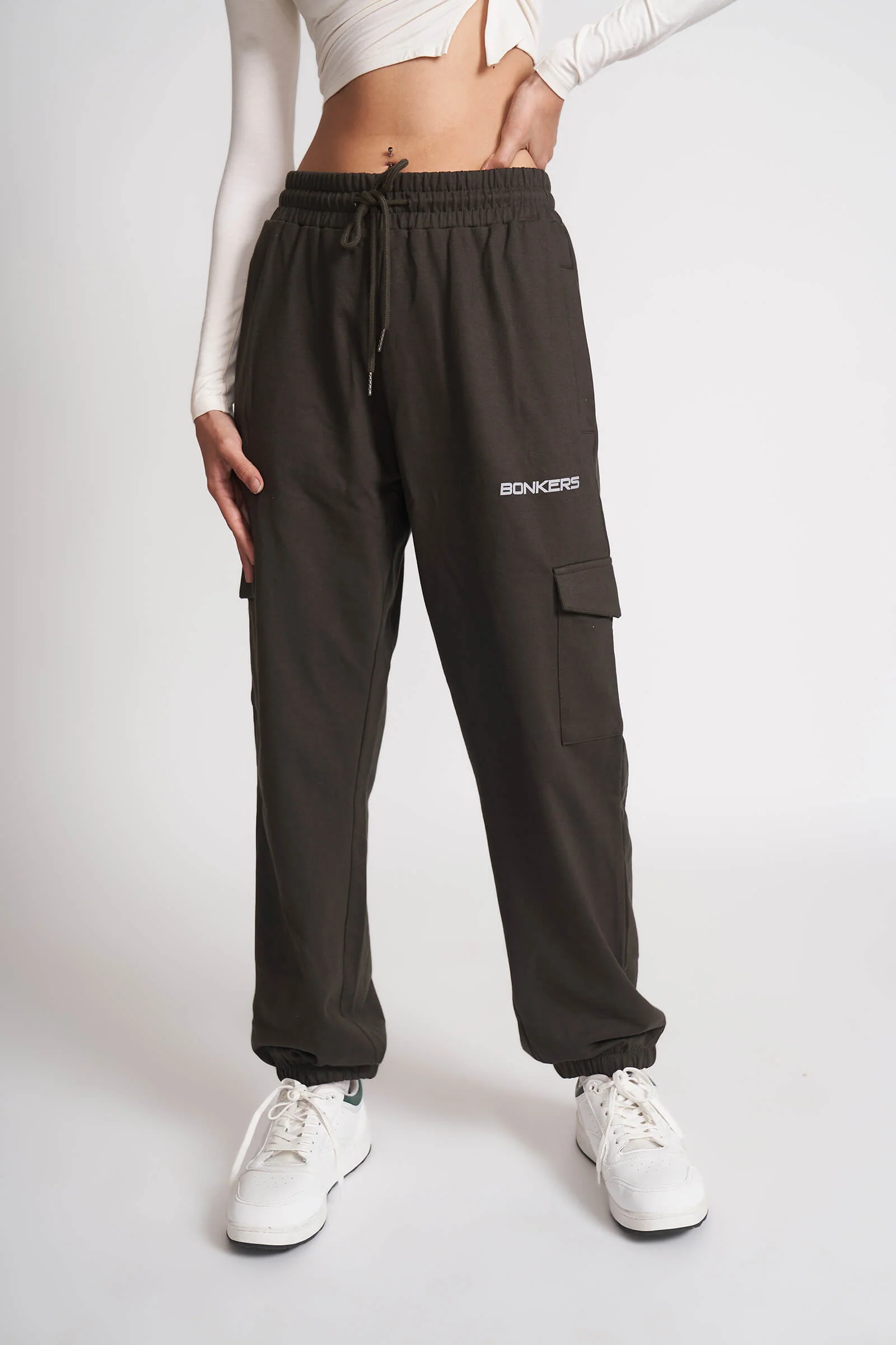 Olive Cargo Pants - Image 4