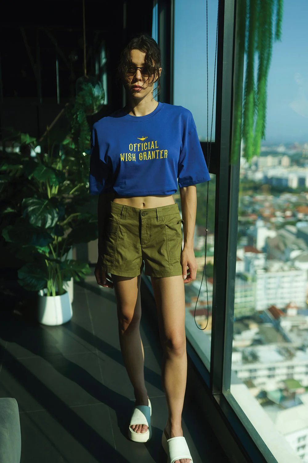 Olive Utility Shorts - Image 2