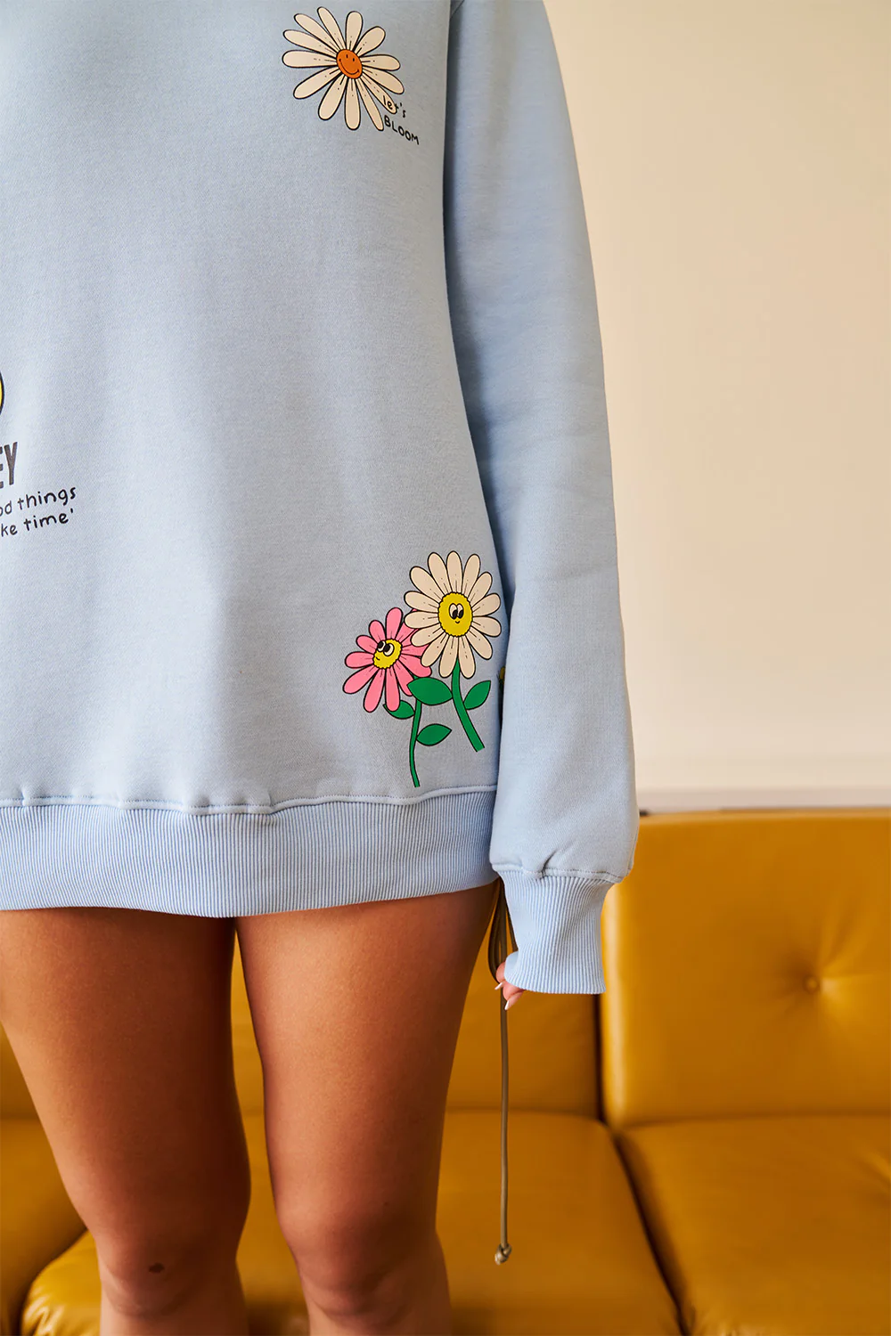 Pastel Blue Snuggle Sweatshirt - Image 8