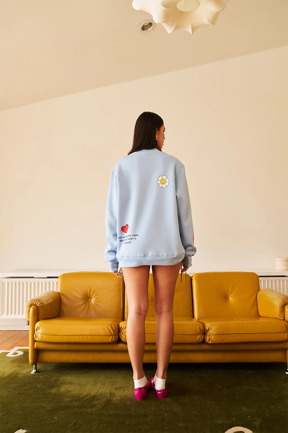 Pastel Blue Snuggle Sweatshirt - Image 9