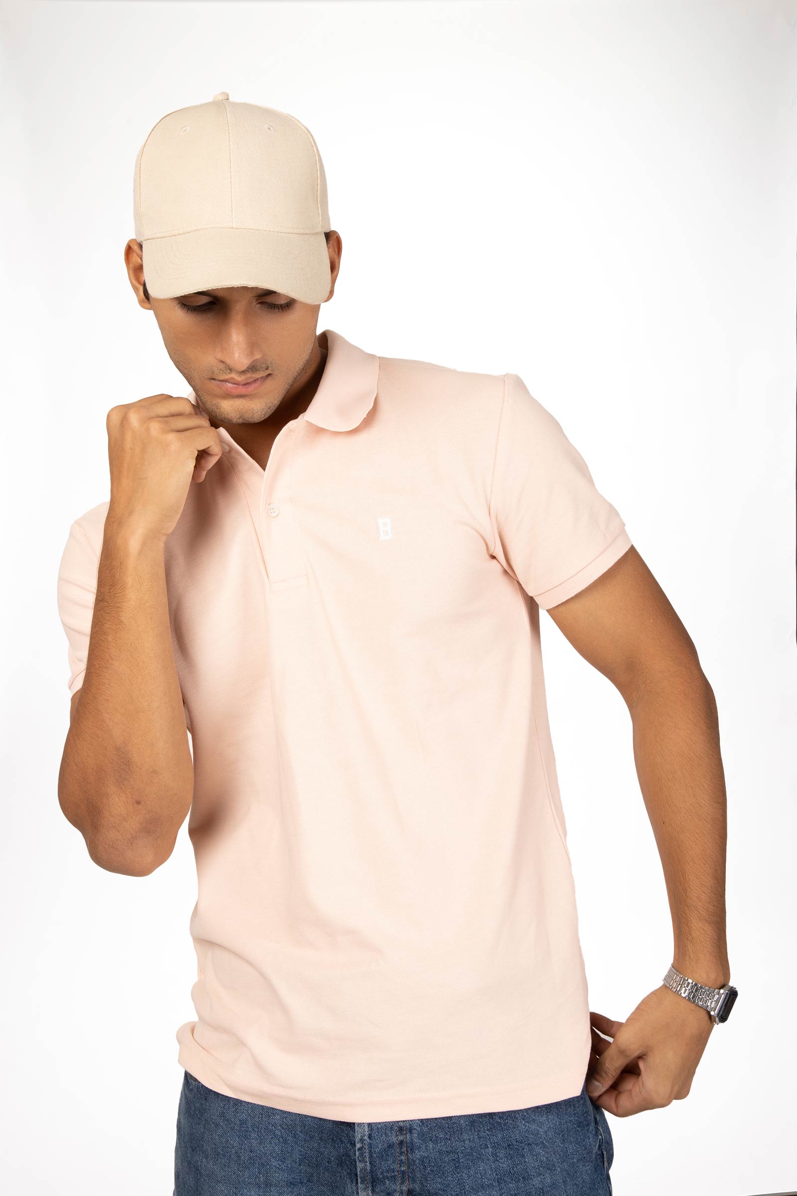 Pastel Pink Polo - Image 4