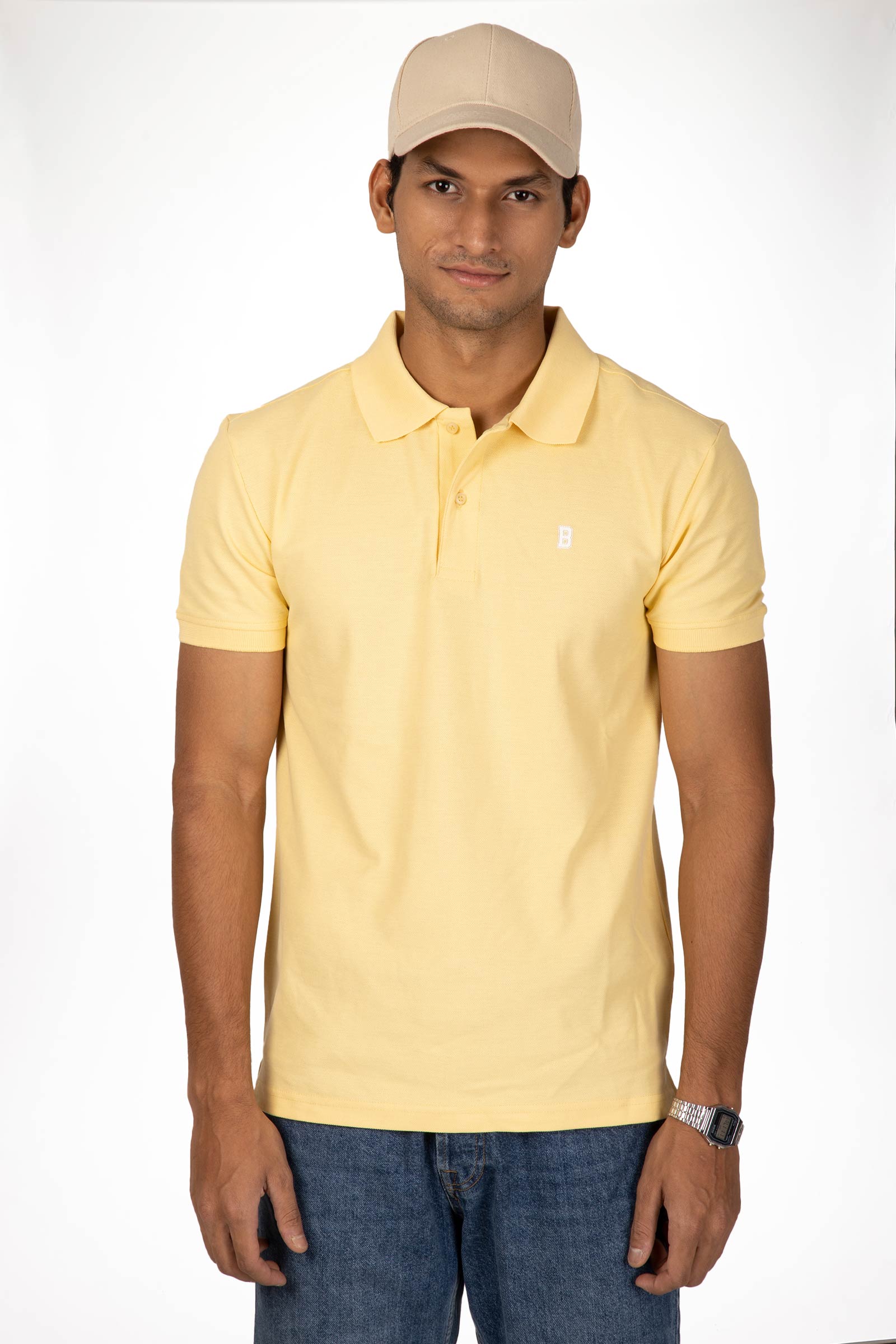 Pastel Yellow Polo - Image 3