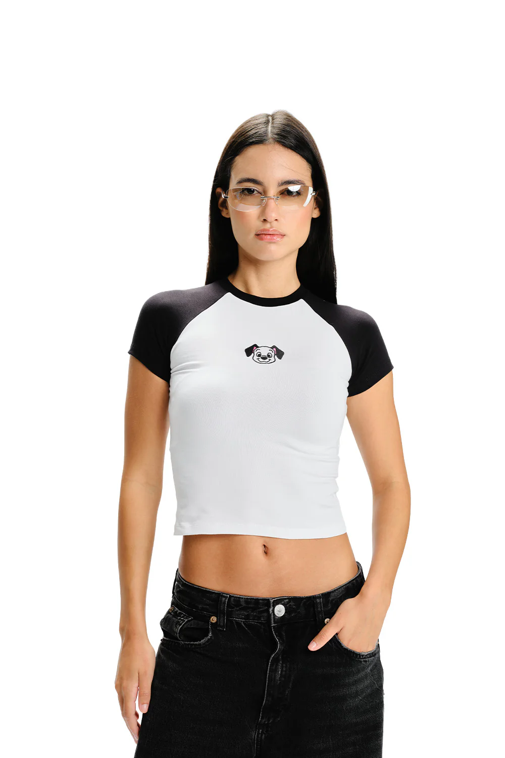 Pawsy Raglan Sleeves Baby Tee - Image 4