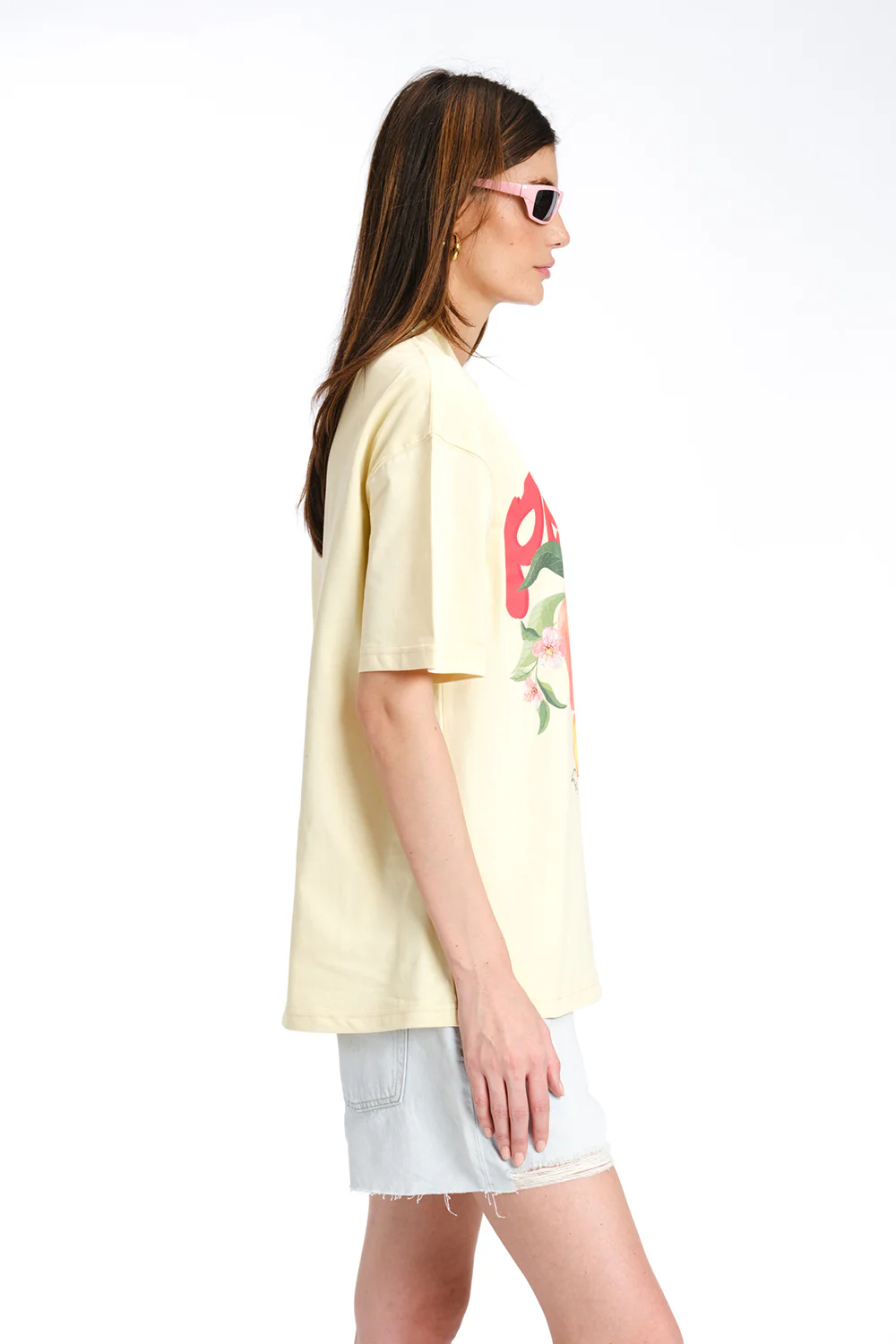 Peaches Oversized T-shirt - Image 7