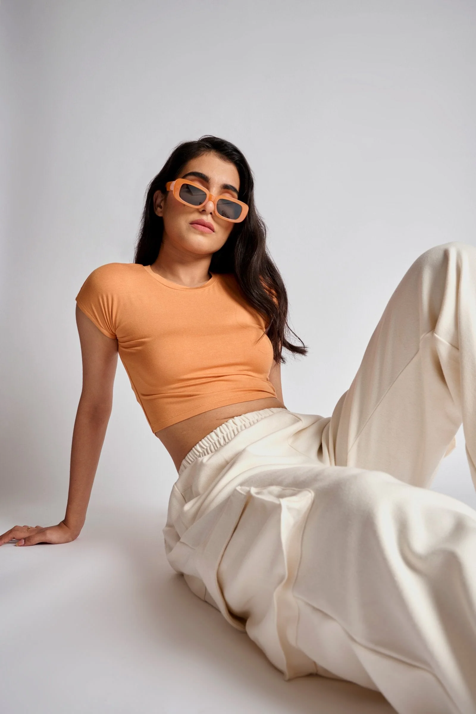 Peachy Skin Fit Crop Top - Image 4