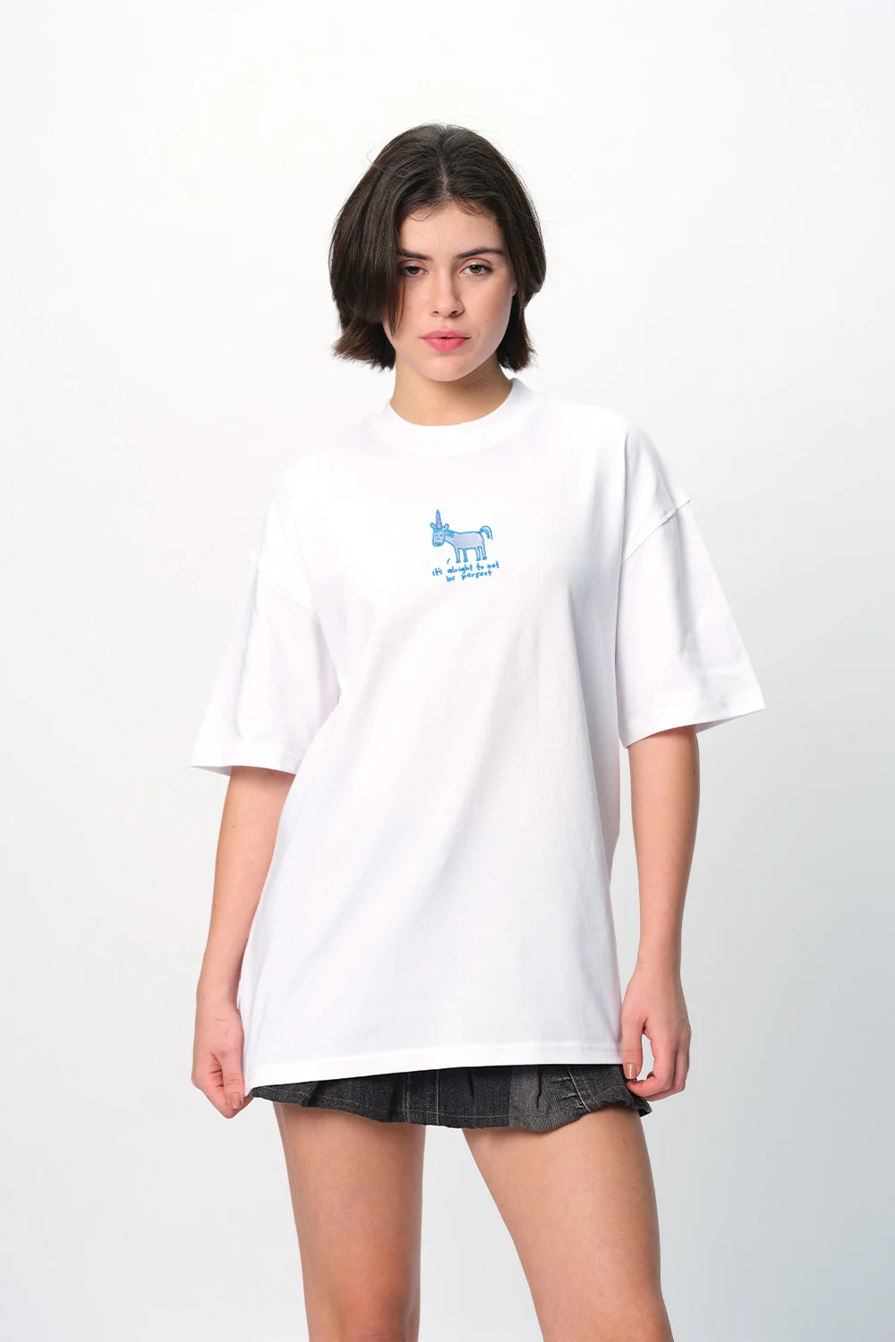 Perfect Is Boring Oversized T-shirt - Image 2