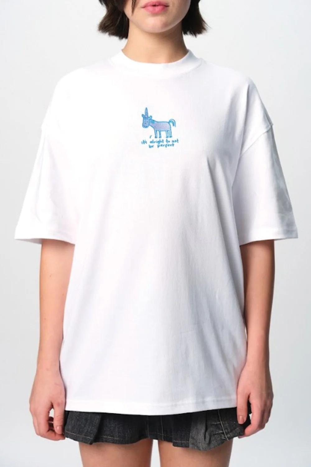 Perfect Is Boring Oversized T-shirt - Image 3