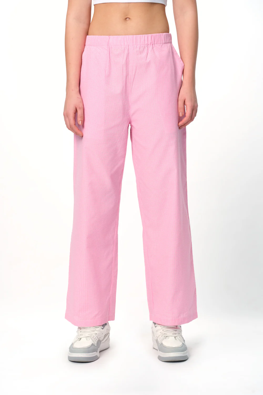 Pink Small Checkered Pants - Image 6