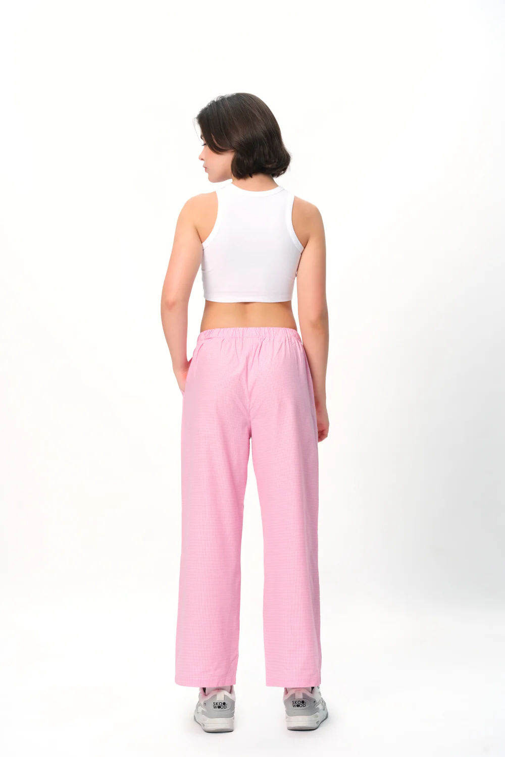 Pink Small Checkered Pants - Image 8