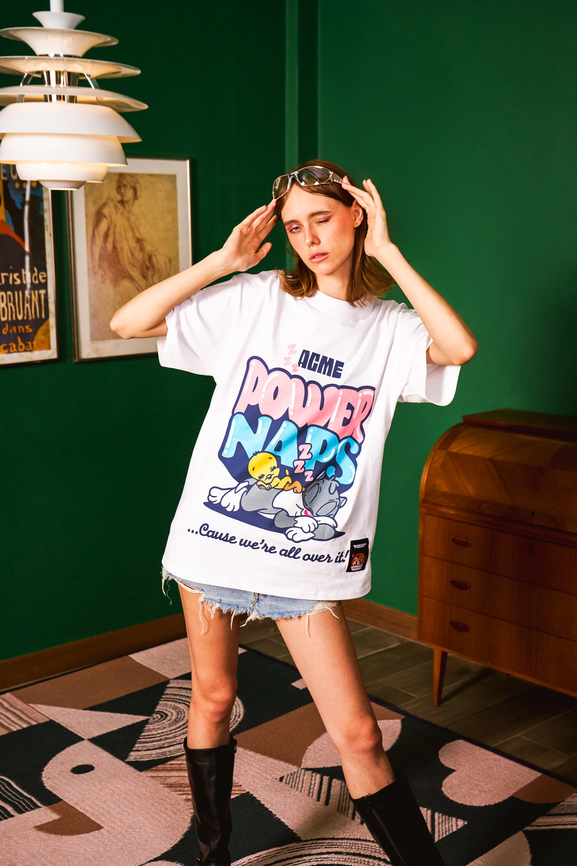 Power Naps Oversized T-shirt - Image 2