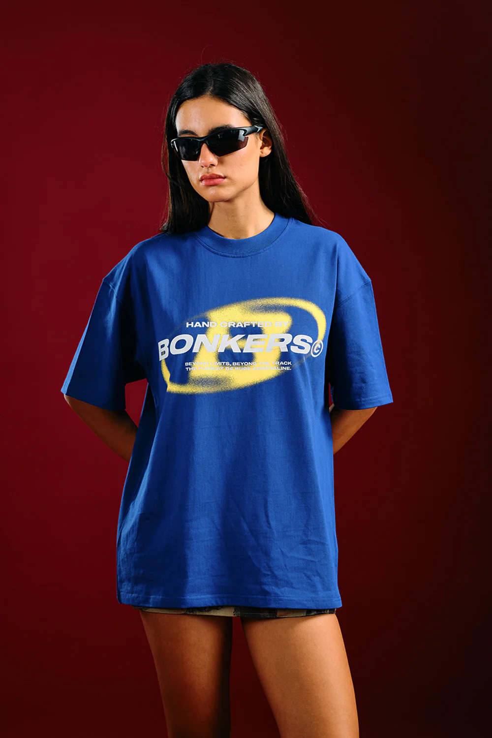 Project: Bonkers Blue Oversized T-shirt - Image 3