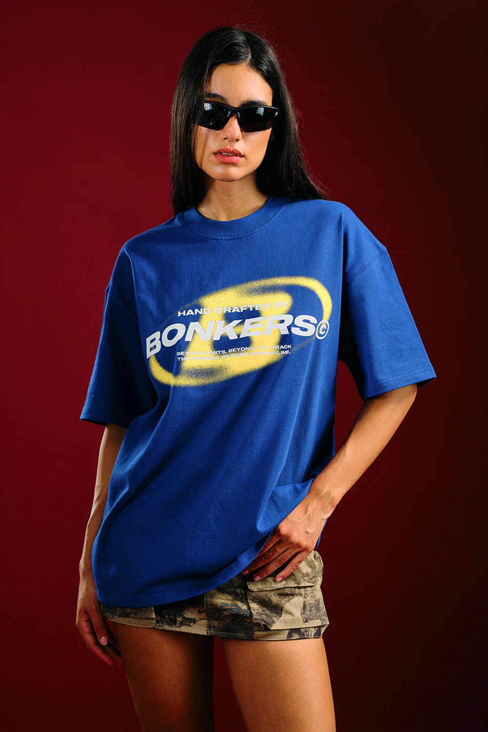 Project: Bonkers Blue Oversized T-shirt - Image 4