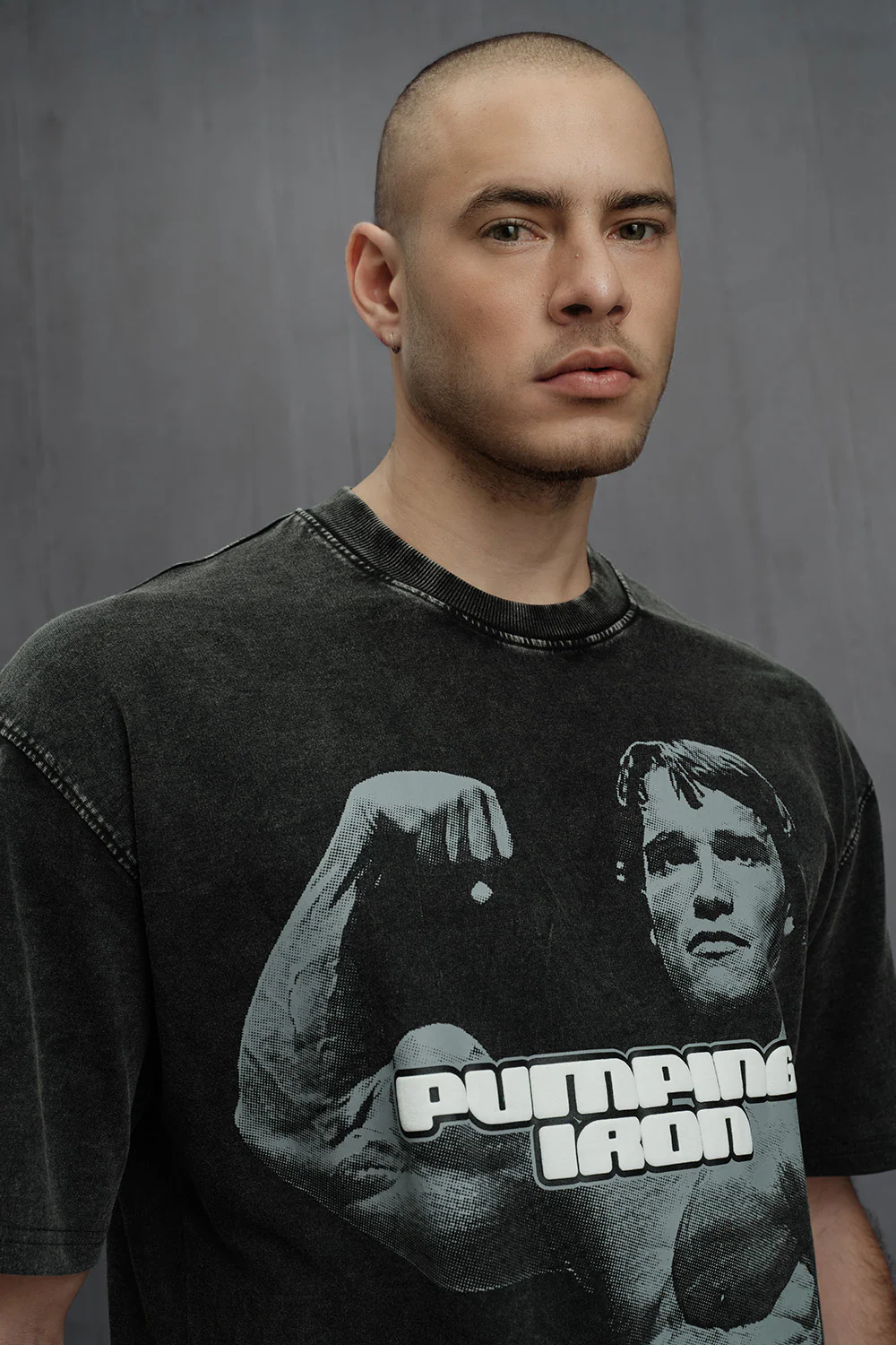 Pumping Iron Oversized T-shirt - Image 3